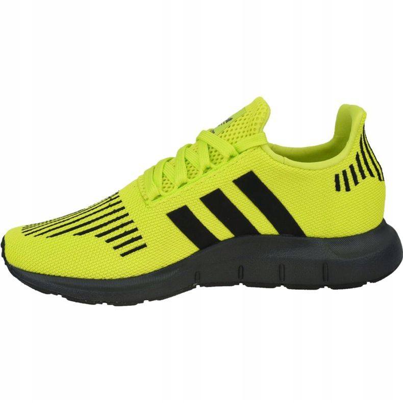 Tênis Adidas Swift Run EE6797 preto verde 1