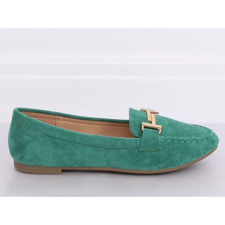Mocassins femininos verdes 99-13A Verde 1