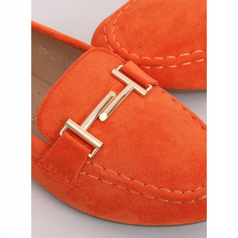 Mocassins femininos laranja 99-13A Orange 1