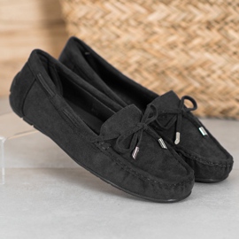 Seastar Mocassins Clássicos com Arco preto 2