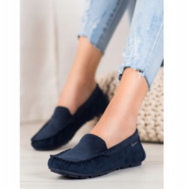 Mocassins VINCEZA clássicos azul 1