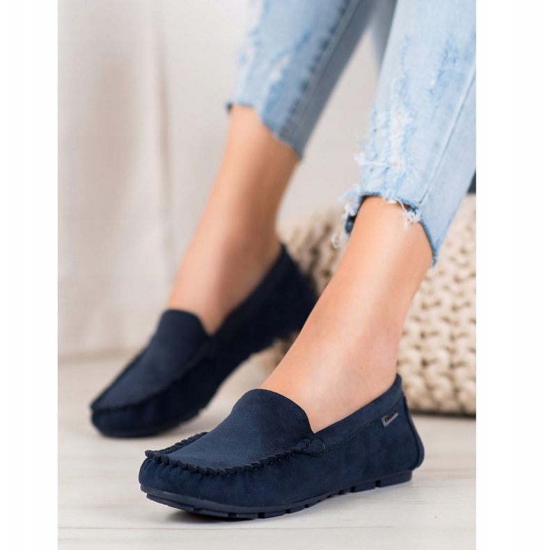 Mocassins VINCEZA clássicos azul 1