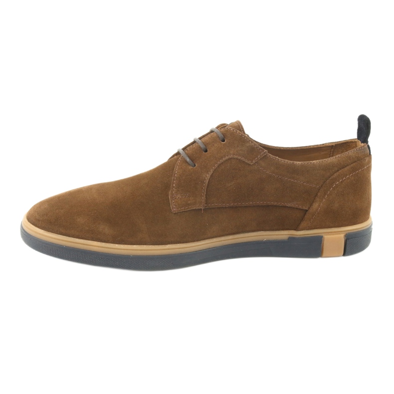 Sapatos masculinos Badura 3764 marrom castanho 2