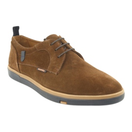 Sapatos masculinos Badura 3764 marrom castanho 1