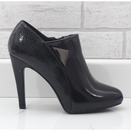 Botas pretas LEI-46 de salto alto preto 1