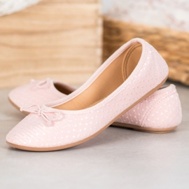 McKey Bailarina casual com um arco rosa 1