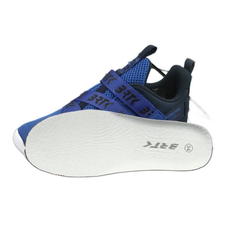 Inserção de couro para calçados esportivos Bartek 75213 azul marinho azul 4