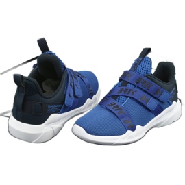 Inserção de couro para calçados esportivos Bartek 75213 azul marinho azul 3