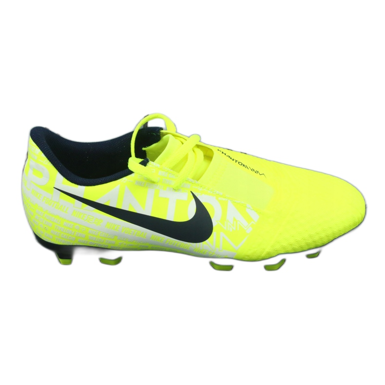 Chuteiras Nike Phantom Venom Academy Fg Jr AO0362-717 amarelo 1