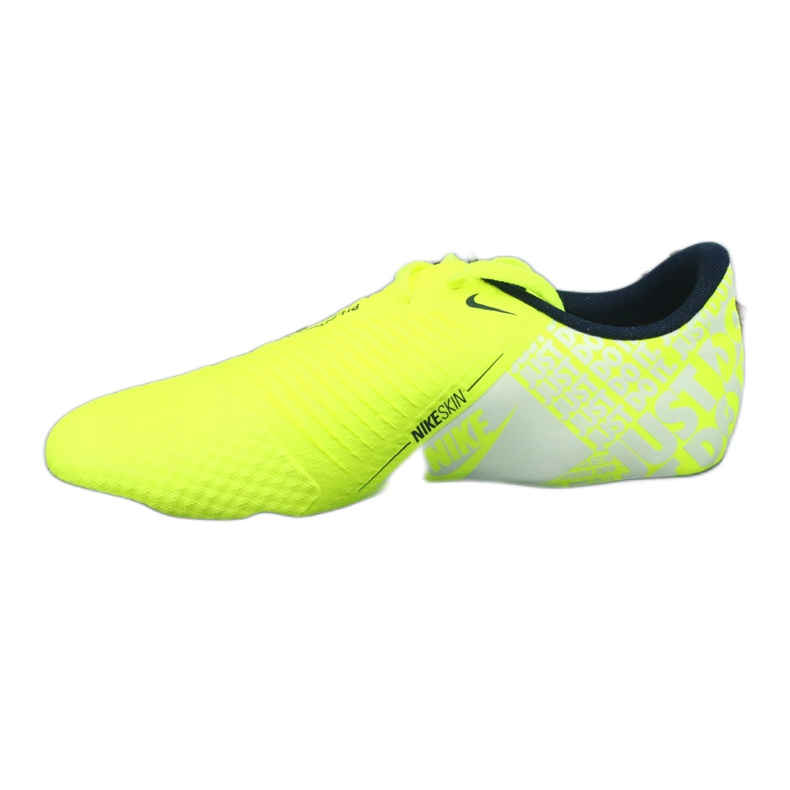 Chuteiras Nike Phantom Venom Academy Fg Jr AO0362-717 amarelo 3