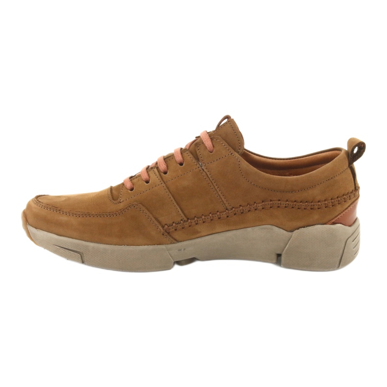 Sapatos de amarrar Badura 3374 marrom 2