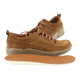 Sapatos de amarrar Badura 3374 marrom 6