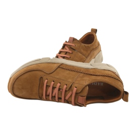 Sapatos de amarrar Badura 3374 marrom 5