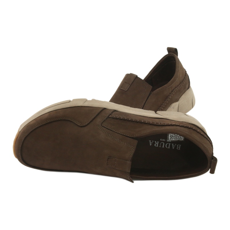 Badura Light Brown Mocassim 3773 castanho 5
