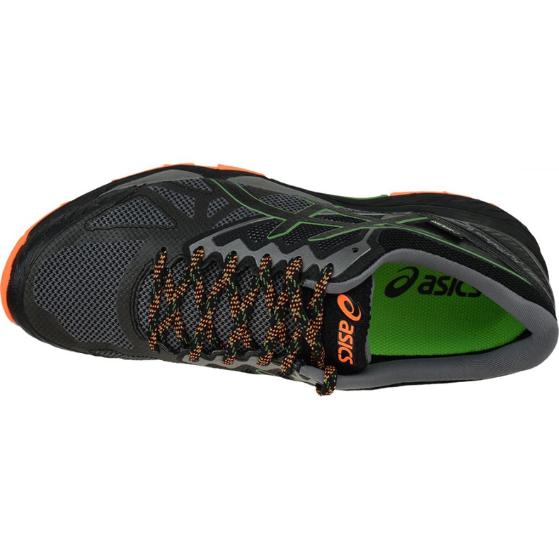 Sapatos Asics Gel-FujiTrabuco 6 G-TX M T7F0N-020 preto cinza 2
