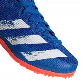 Tênis Adidas allroundstar Jr EG1207 branco azul 1