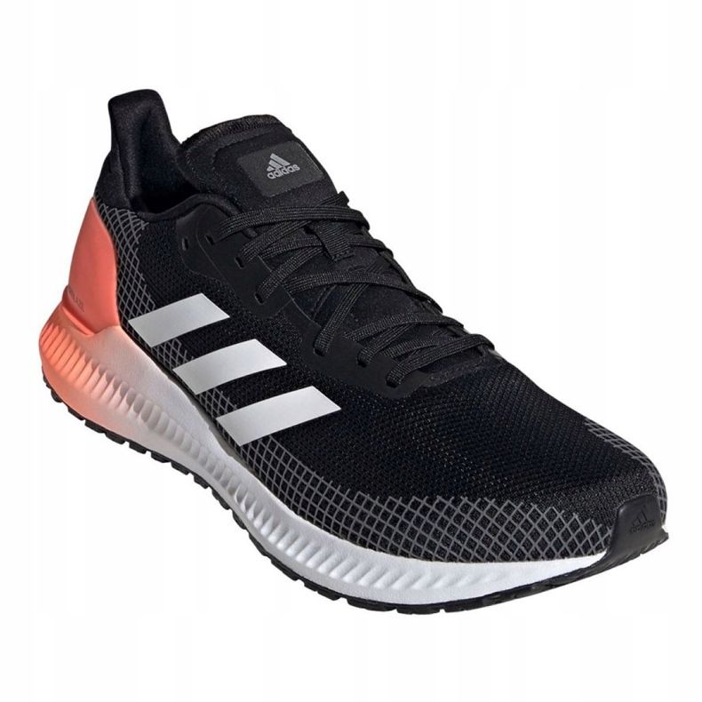 Sapatos Adidas Solar Blaze M EE4228 branco preto laranja 2