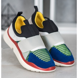 Sweet Shoes Calçados esportivos leves com velcro multicolorido 2