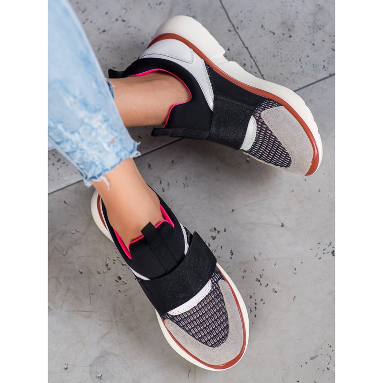 Sweet Shoes Calçados esportivos leves com velcro multicolorido 1