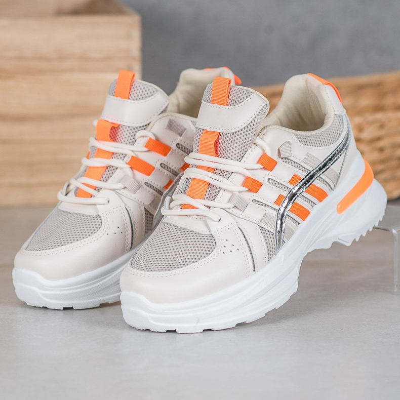 SHELOVET Calçados esportivos elegantes na plataforma multicolorido 1