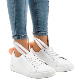 Tênis branco coelhinho R110 1