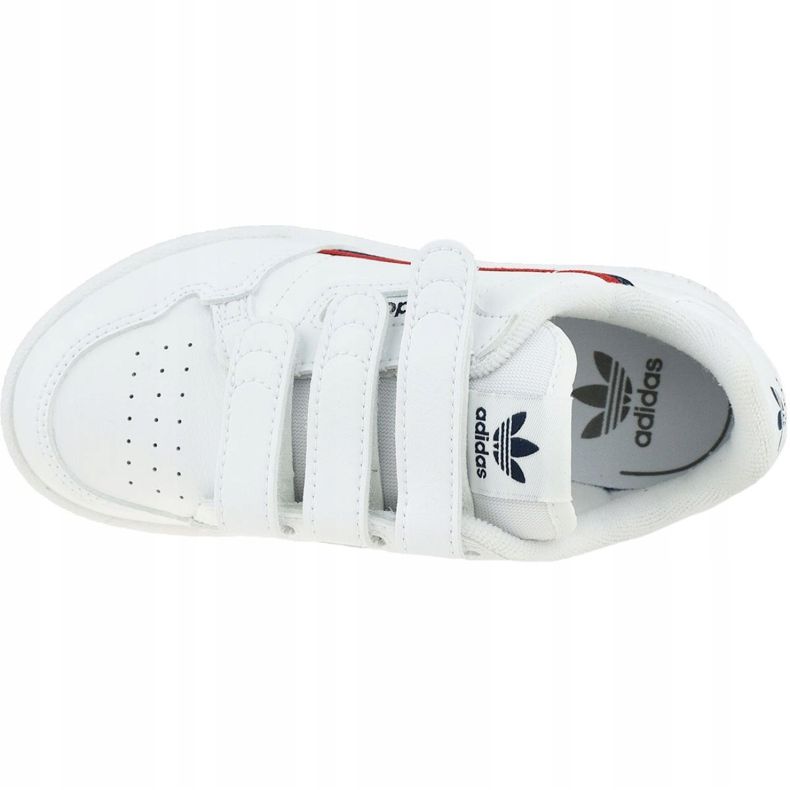 Sapatos Adidas Continental 80 K EH3222 branco 2