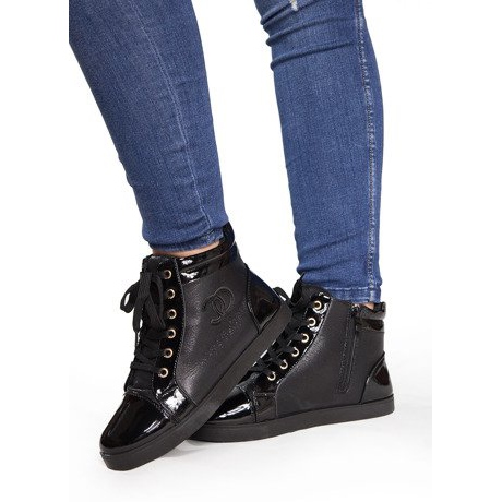 Tênis cano alto R18 Preto 1