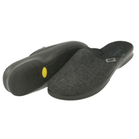 Sapatos masculinos Befado pu 548M022 preto cinza 4