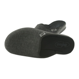 Sapatos masculinos Befado pu 548M022 preto cinza 5