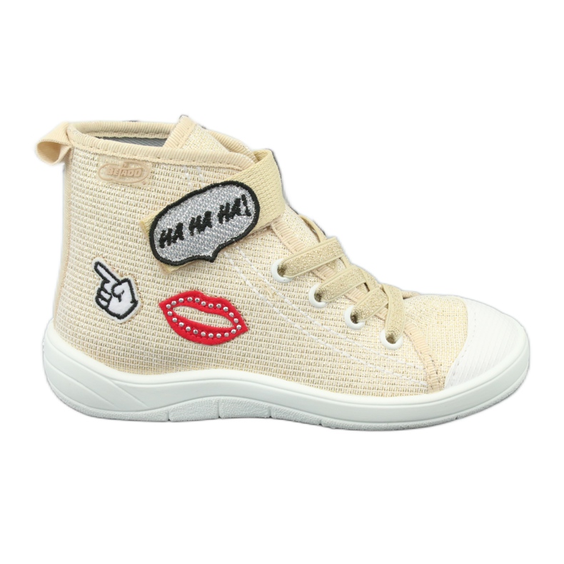 Calçados infantis Befado 268X069 marrom cinza 1