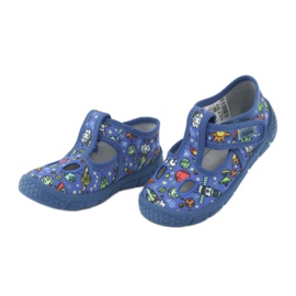 Calçados infantis Befado 533P003 azul multicolorido 3
