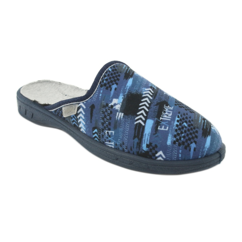 Sapatos infantis coloridos Befado 707Y402 azul marinho azul 1