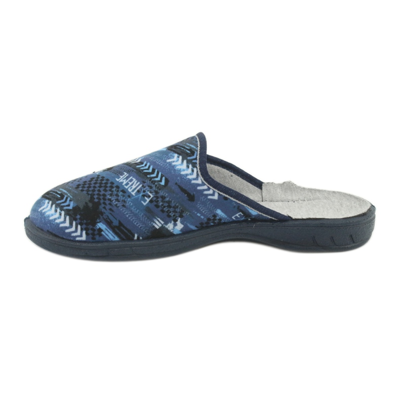 Sapatos infantis coloridos Befado 707Y402 azul marinho azul 2