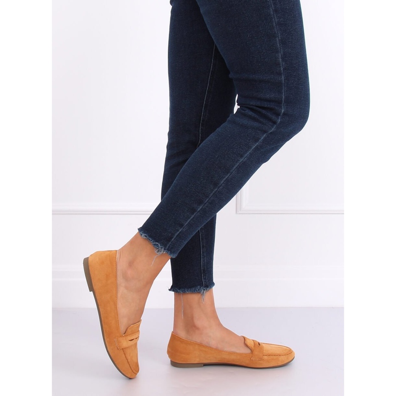 Camel 3900 Mocassins Camel femininos castanho multicolorido 1