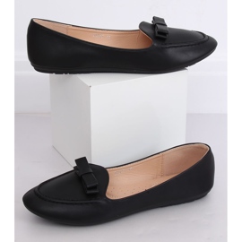Mocassins femininos negros A8637 Preto 2