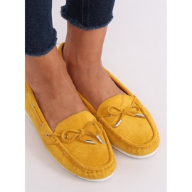 Mocassins de mel feminino RQ-1 amarelo 2