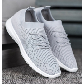 SHELOVET Calçados esportivos Openwork cinza 1