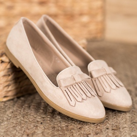 Coura Senhores de camurça clássicos marrom 1