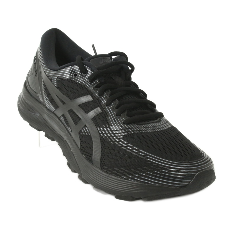 Tênis de corrida Asics Gel-Nimbus 21 M 1011A169-004 preto cinza 1