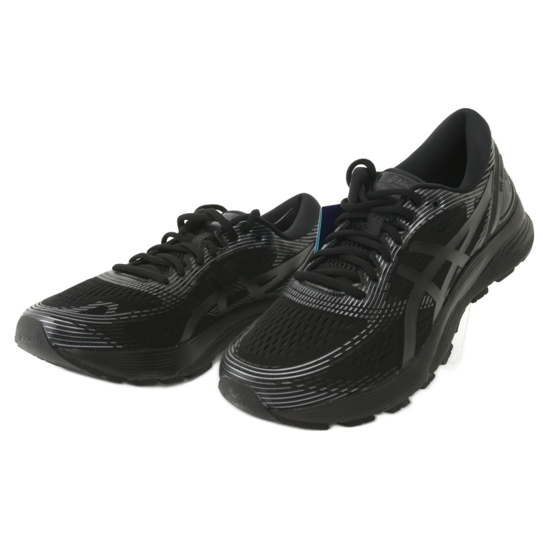 Tênis de corrida Asics Gel-Nimbus 21 M 1011A169-004 preto cinza 3
