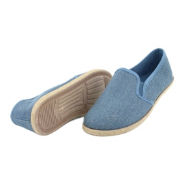 Wishot Alpercatas femininas com glitter 32-187 azul 4 Wishot Alpercatas femininas com glitter 32-187 azul 4