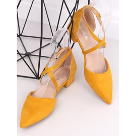 Honey cut ballerinas S-880 Yellow amarelo 1