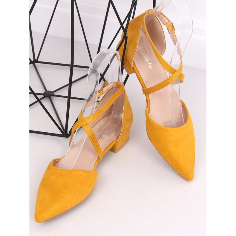 Honey cut ballerinas S-880 Yellow amarelo 1