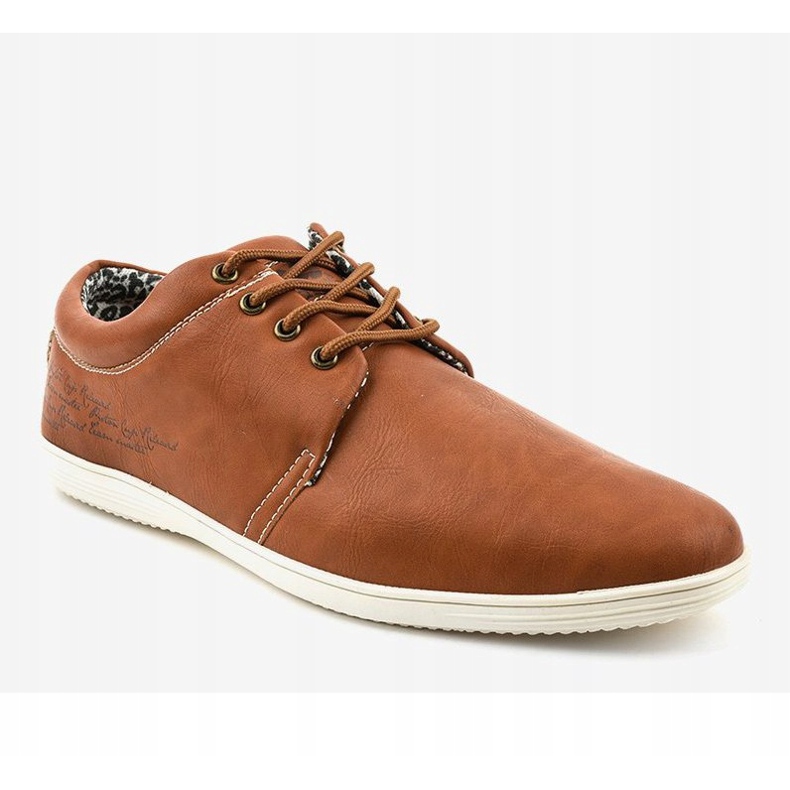 Sapatos casuais masculinos marrons SD5321-6 marrom multicolorido 1