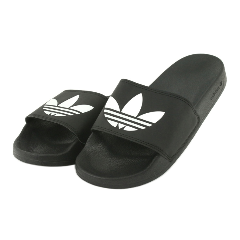 Chinelos Adidas Originals Adilette Lite FU8298 branco preto 2