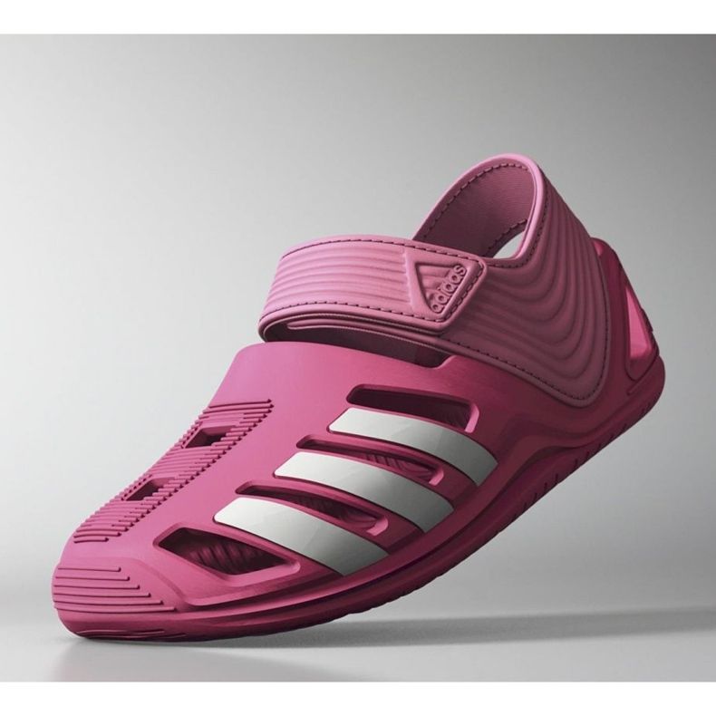 Sandálias Adidas Zsandal Jr B44457 rosa 1