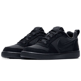Nike Court Borough Low Gs 839985 001 preto 2