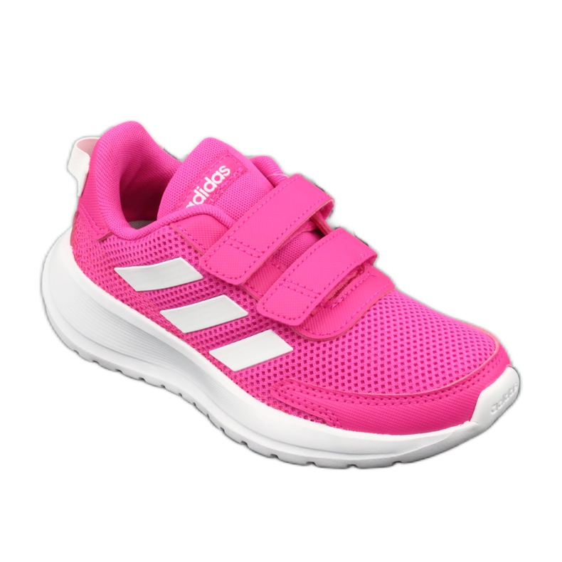 Tênis Adidas Tensaur Run Jr EG4145 branco rosa 1