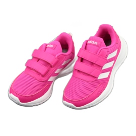 Tênis Adidas Tensaur Run Jr EG4145 branco rosa 3