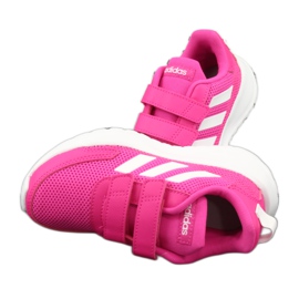 Tênis Adidas Tensaur Run Jr EG4145 branco rosa 5